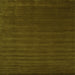 Serging Thickness of Abstract Green Contemporary Rug, con25grn