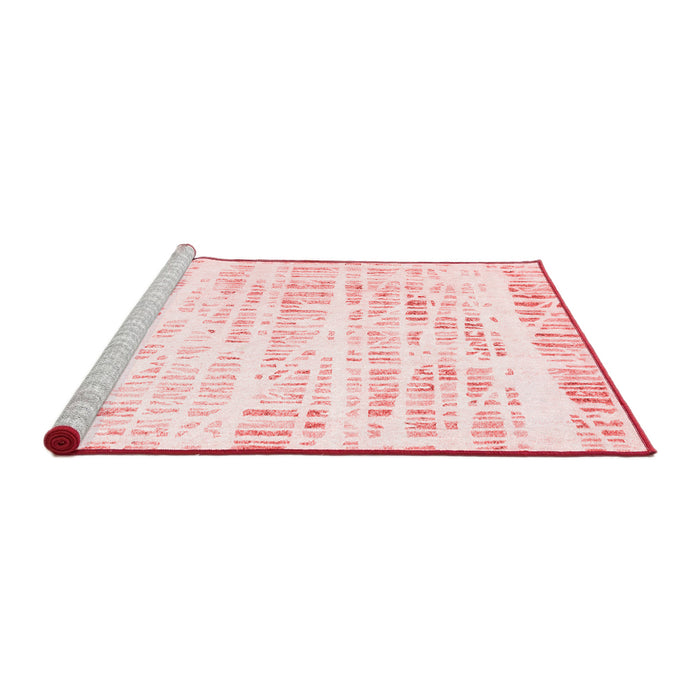 Modern Red Washable Rugs