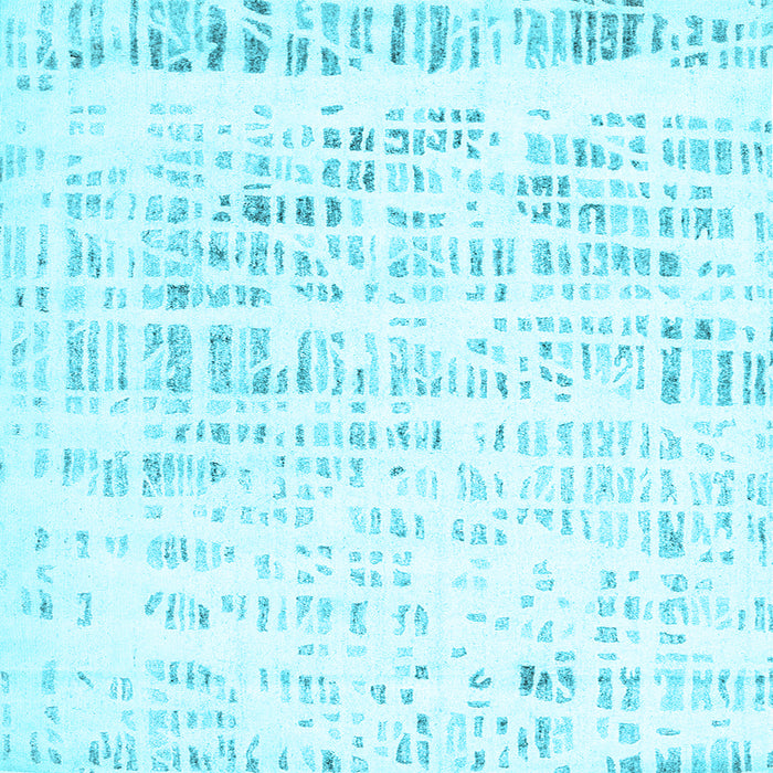 Square Solid Light Blue Modern Rug, con2600lblu