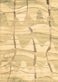 Abstract Brown Contemporary Rug, con2601brn