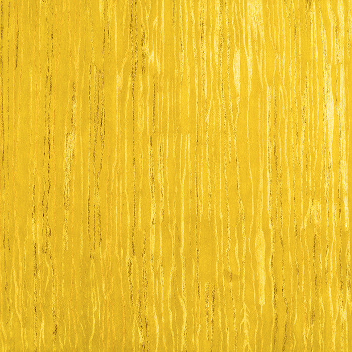 Square Abstract Yellow Contemporary Rug, con2602yw