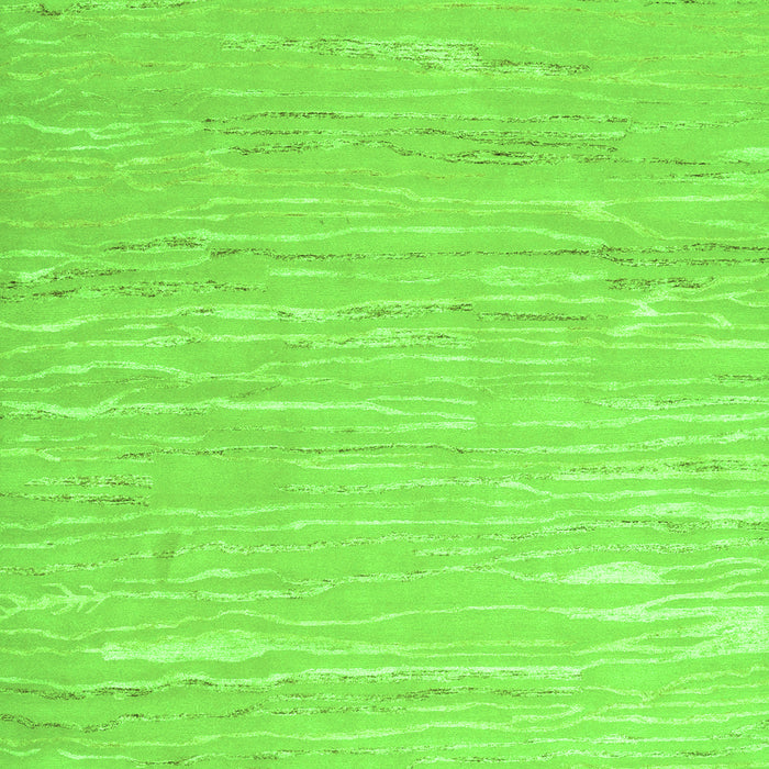 Serging Thickness of Machine Washable Abstract Green Contemporary Area Rugs, wshcon2602grn