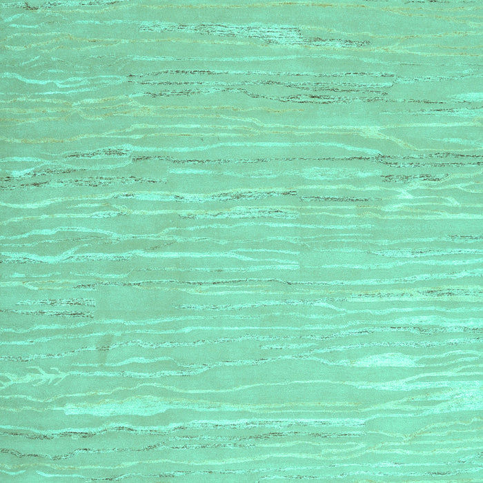 Machine Washable Abstract Turquoise Contemporary Area Rugs, wshcon2602turq