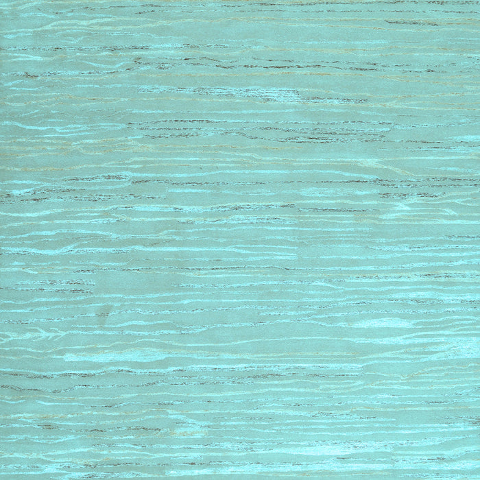 Square Abstract Light Blue Contemporary Rug, con2602lblu