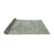 Thickness of Contemporary Silver Gray Modern Rug, con2603