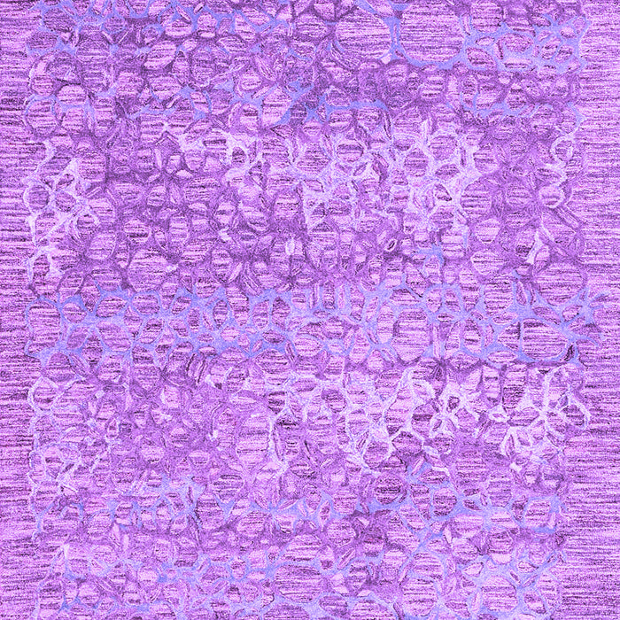 Abstract Purple Contemporary Rug, con2603pur