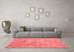 Contemporary Red Washable Rugs