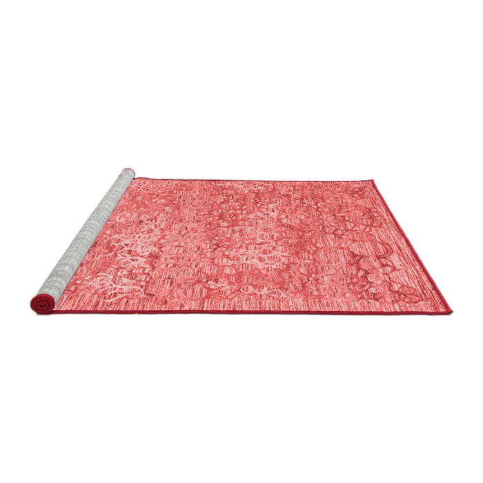 Contemporary Red Washable Rugs
