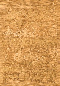 Abstract Orange Contemporary Rug, con2603org