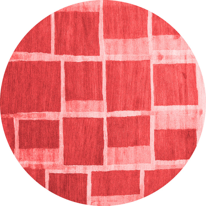 Abstract Red Contemporary Rug, con2604red