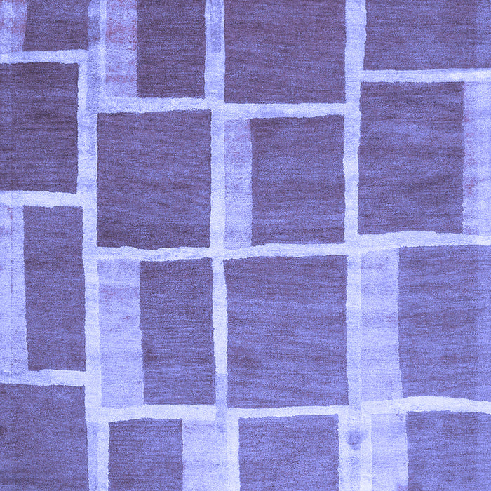 Machine Washable Abstract Blue Contemporary Rug, wshcon2604blu