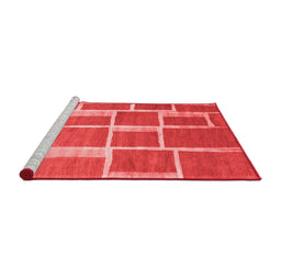 Contemporary Red Washable Rugs
