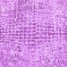 Square Machine Washable Abstract Purple Contemporary Area Rugs, wshcon2605pur