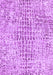 Abstract Purple Contemporary Rug, con2605pur