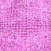 Square Machine Washable Abstract Pink Contemporary Rug, wshcon2605pnk