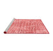 Contemporary Red Washable Rugs