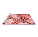 Contemporary Red Washable Rugs