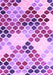 Machine Washable Abstract Purple Contemporary Area Rugs, wshcon2606pur