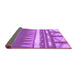 Sideview of Abstract Purple Contemporary Rug, con2607pur