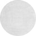 Machine Washable Solid Gray Modern Rug, wshcon2608gry