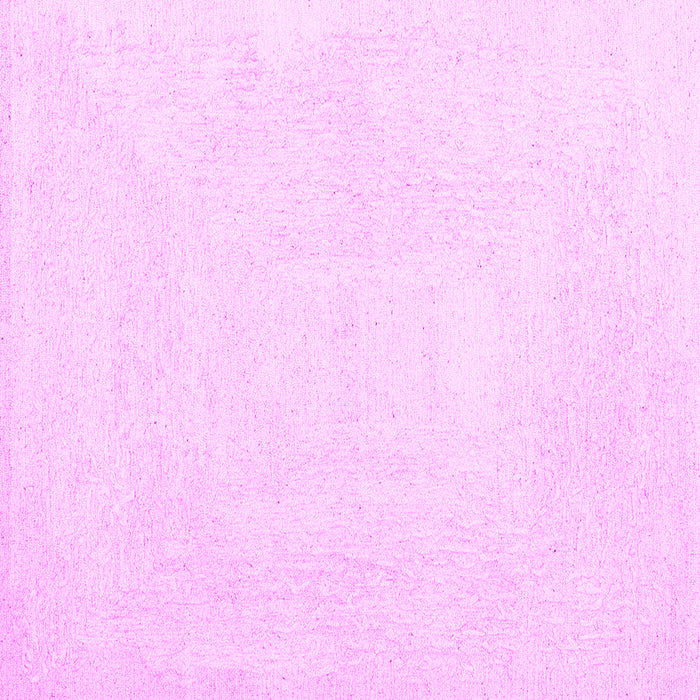 Square Solid Pink Modern Rug, con2608pnk