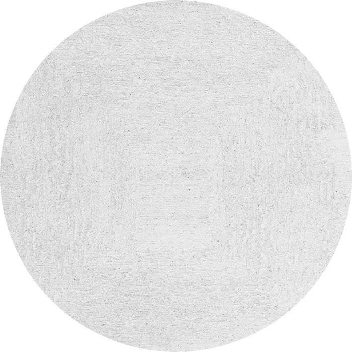 Square Solid Gray Modern Rug, con2608gry