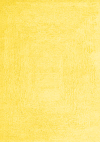 Solid Yellow Modern Rug, con2608yw