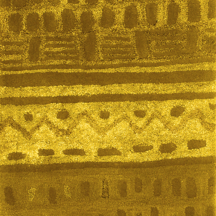 Southwestern Yellow Country Rug, con2609yw