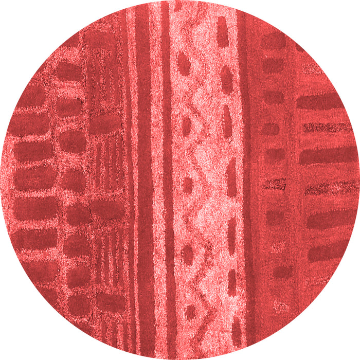 Machine Washable Southwestern Red Country Rug, wshcon2609red