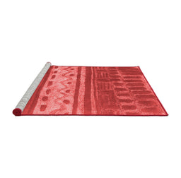 Country Red Washable Rugs
