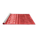 Country Red Washable Rugs