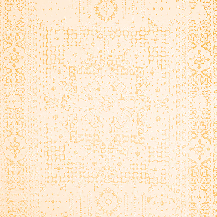 Solid Orange Modern Rug, con260org