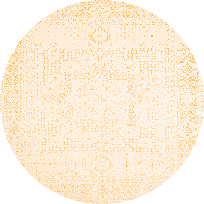 Machine Washable Solid Orange Modern Area Rugs, wshcon260org