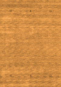 Abstract Orange Contemporary Rug, con2610org