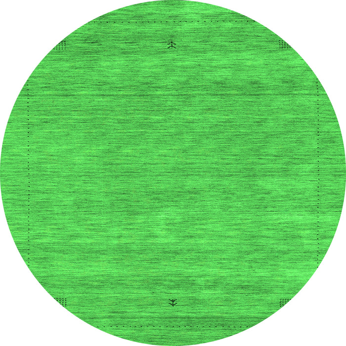 Machine Washable Abstract Green Contemporary Area Rugs, wshcon2610grn