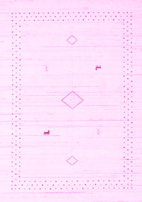 Solid Pink Modern Rug, con2611pnk