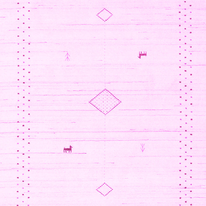 Solid Pink Modern Rug, con2611pnk