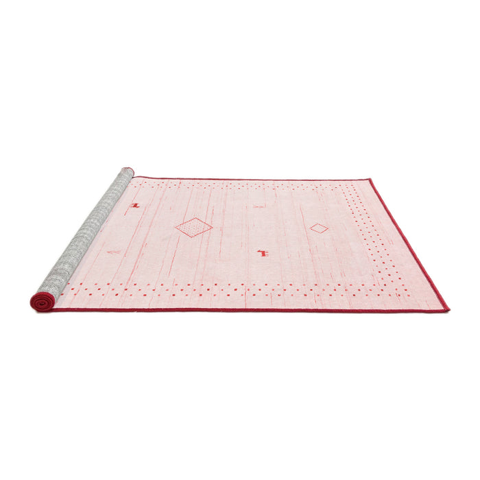 Modern Red Washable Rugs