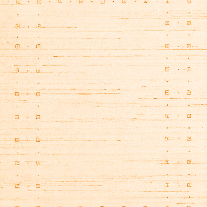 Solid Orange Modern Rug, con2612org