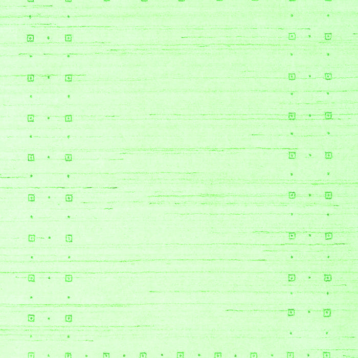 Solid Green Modern Rug, con2612grn