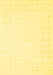 Solid Yellow Modern Rug, con2612yw