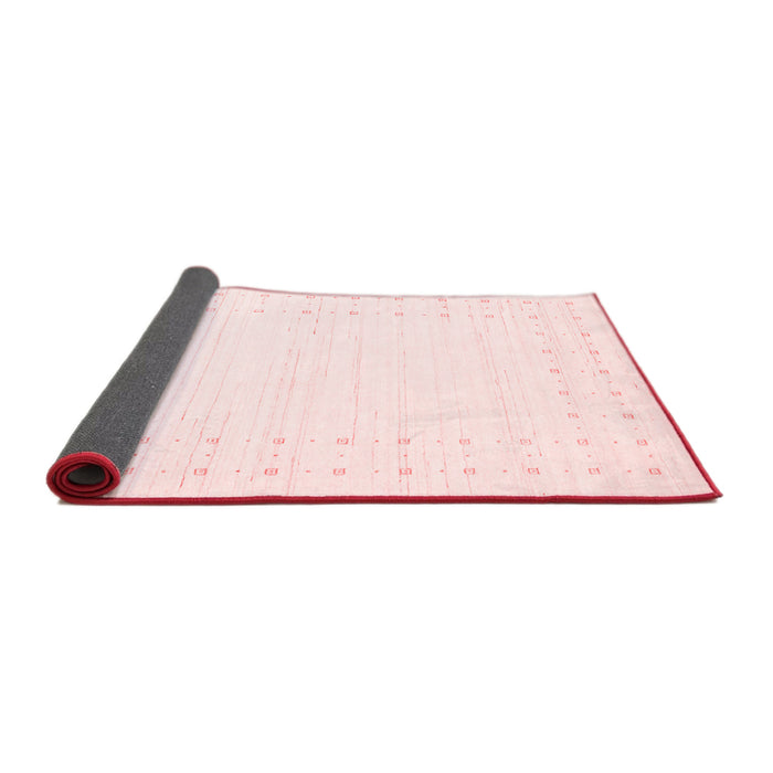 Solid Red Modern Area Rugs
