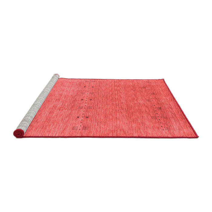 Contemporary Red Washable Rugs