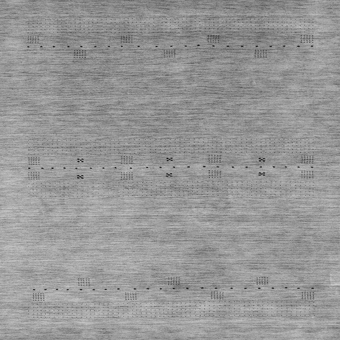 Serging Thickness of Abstract Gray Contemporary Rug, con2613gry