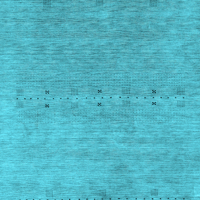 Abstract Light Blue Contemporary Rug, con2613lblu