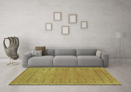 Machine Washable Abstract Light Blue Contemporary Rug in a Living Room, wshcon2614lblu