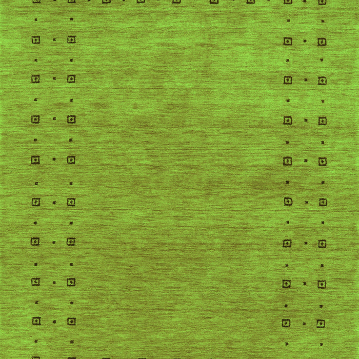 Abstract Green Contemporary Rug, con2614grn