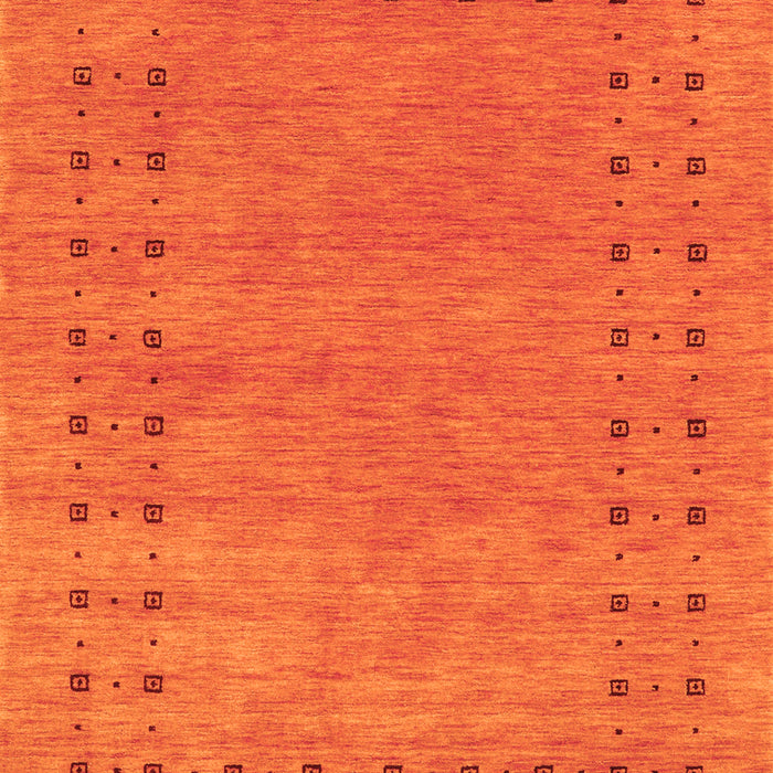 Abstract Orange Contemporary Rug, con2614org