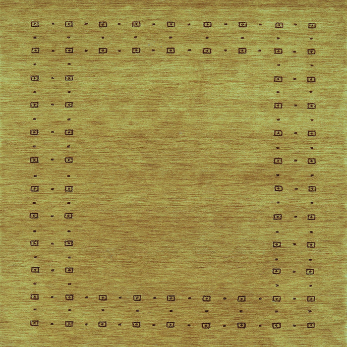 Square Abstract Light Blue Contemporary Rug, con2614lblu