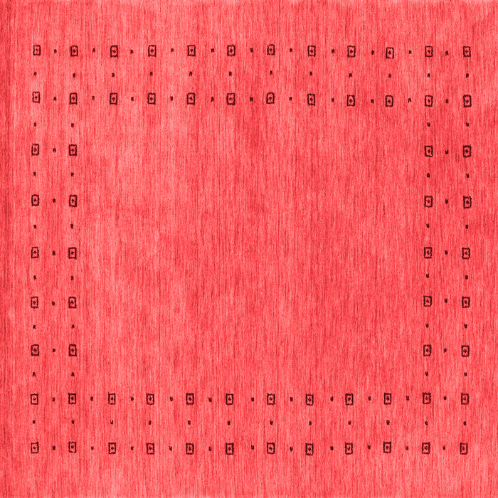 Machine Washable Abstract Red Contemporary Rug, wshcon2614red